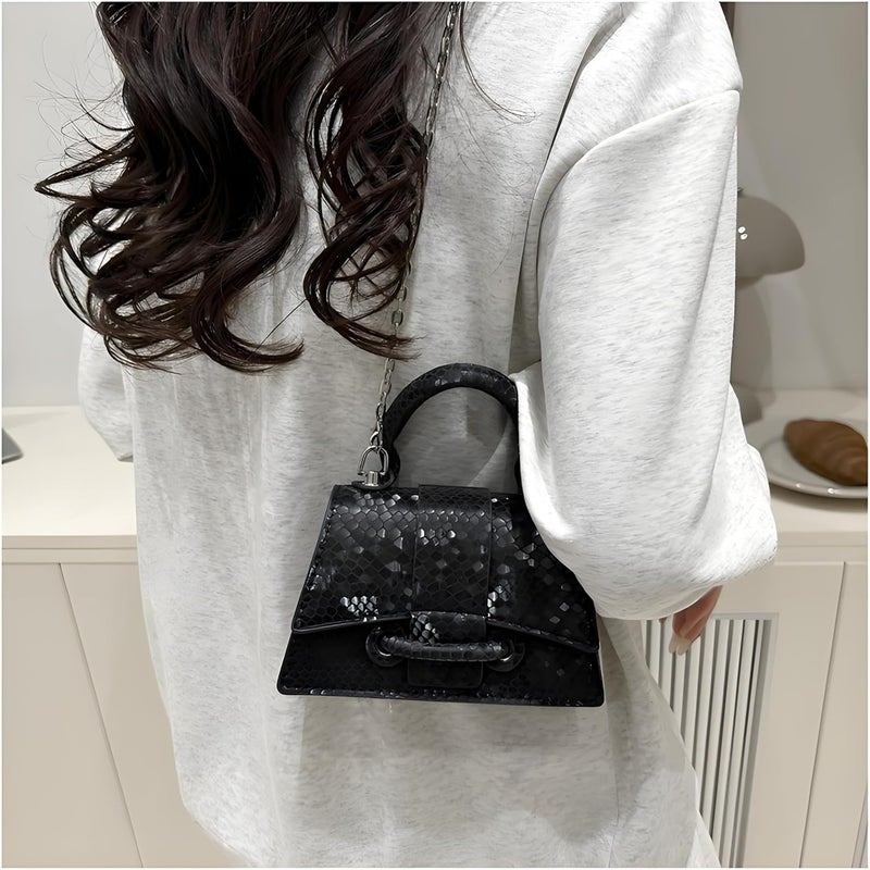 FALETO Mini Purses for Women Y2K Top Handle Crossbody Bag Stylish Tiny Clutch Shoulder Handbag for Cocktail Party Prom - Image 5
